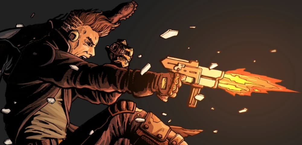 Illustration of a post-apocalyptic survivor